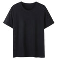 Oem customized round neck pure cotton t shirt custom printed logo summer embroidery corporate work clothes t shirt short sleeve