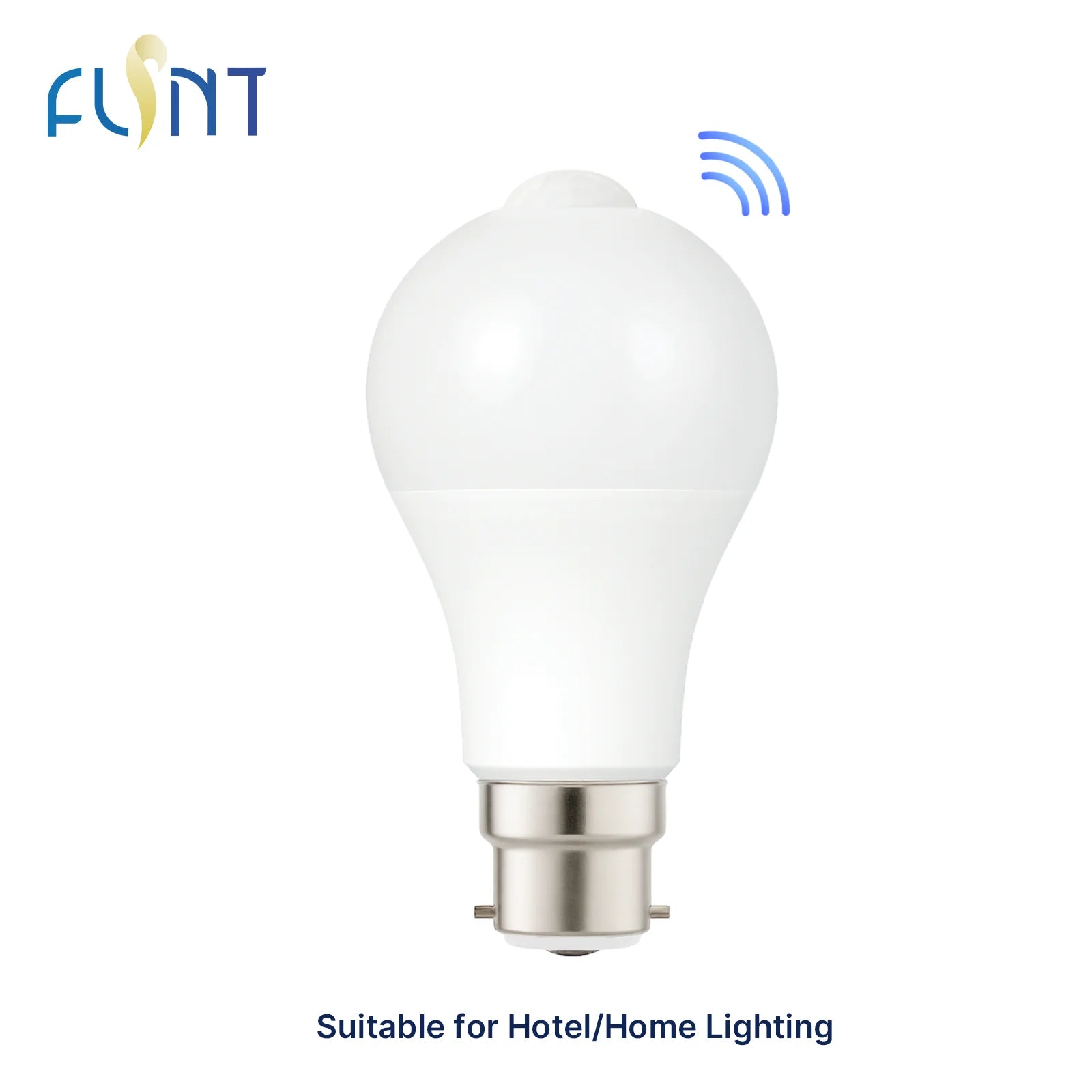 Factory Price A60 Daylight PIR Motion Sensor LED Bulb 12W 1150LM 6500K Auto On/Off Sensor B22 AC230V Bulb CE UKCA Certified
