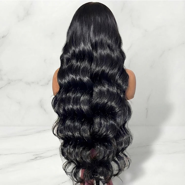 Ready to Ship Products Natural Black Natural Human Hair Glueless Wigs Bodywave Wig Human Hair Wigs for Black Women