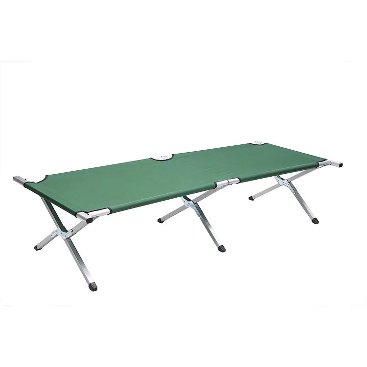 Travelling Accessories Single Person Personalized Foldable Aluminum Alloy Cot Bed for Camping MegaBDM