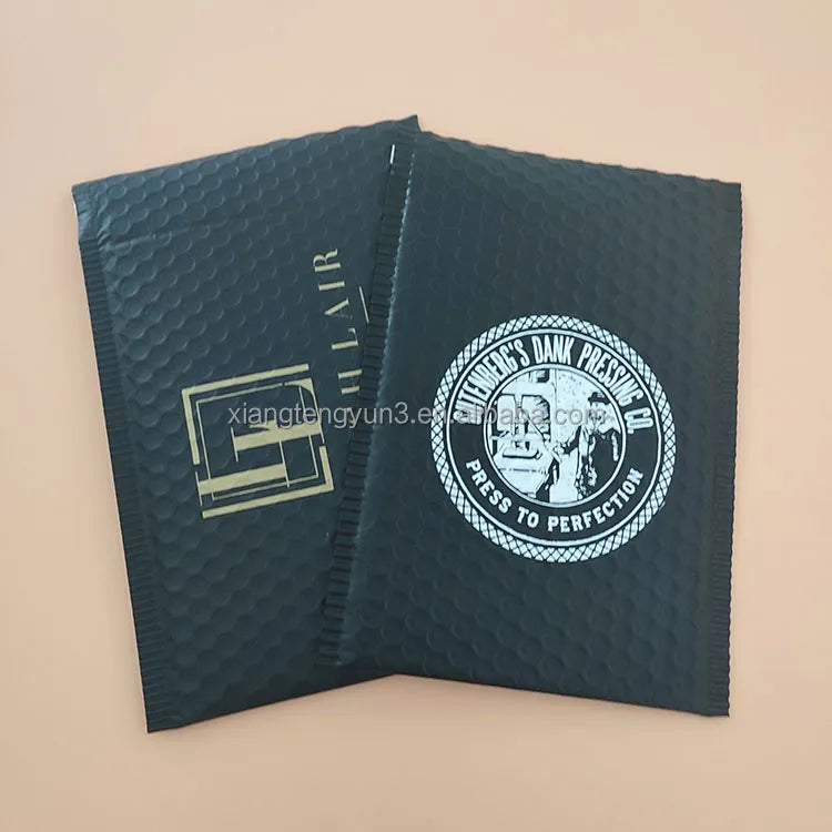 Custom Logo for Poly Mailer Mailing Bags Waterproof Shipping Bag with Bubble Plastic Envelope for Postal Courier and Package Use