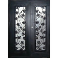Trusted Door Manufacturer's Premium Steel Entrance Doors with Custom Windows Waterproof Feature for Home Style Enhancement