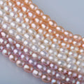 3A Natural Freshwater Millet Loose Beads Necklace Bracelet Earrings Set for Jewelry Making Oval Pearl Beads