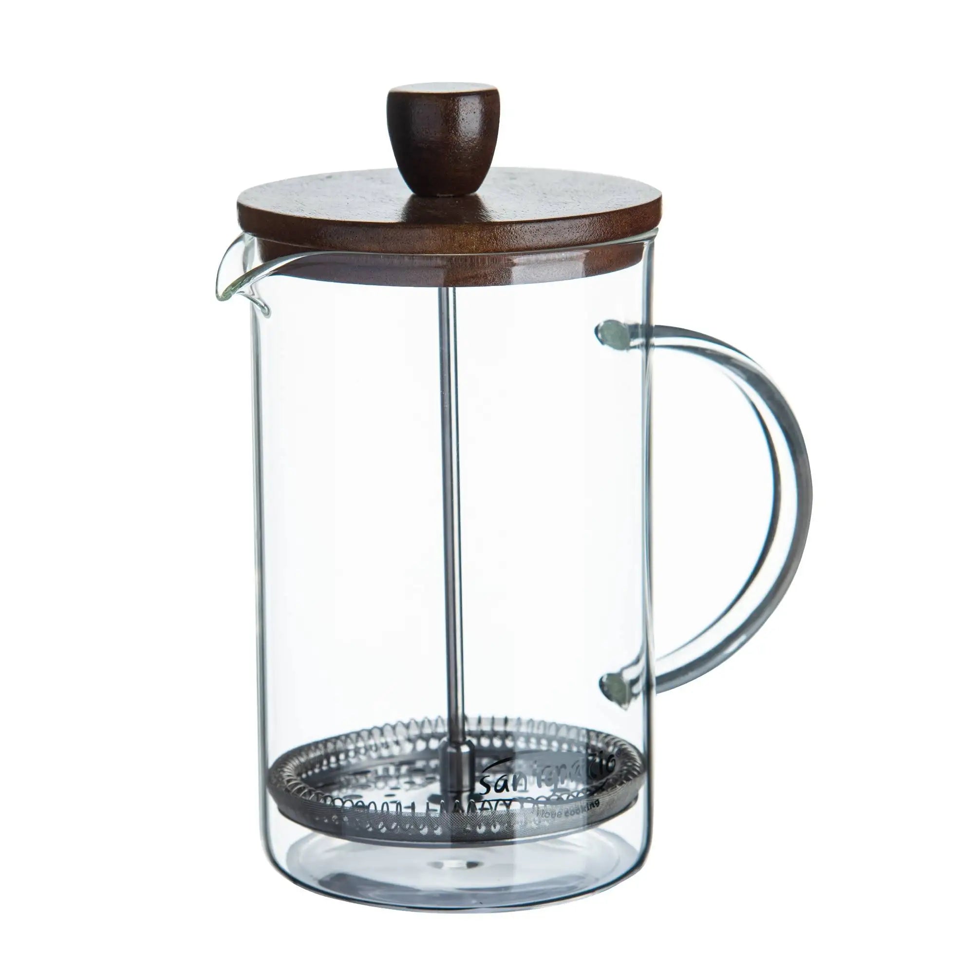 Borosilicate glass plunger coffee maker 15.8x10x18.8cm NOIA San Ignacio