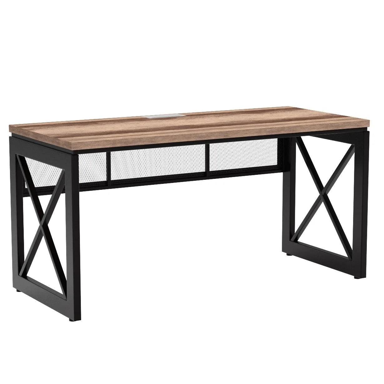 International Industrial Space-Saving Computer Desk Iron Office Furniture for Home Use