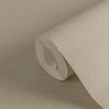 Made in Germany - Plain Wallpaper rolls Colour Brown Beige - Non Woven Vinyl - Modern Textured Wallpaper - 1005 x 053 m