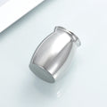 Aluminum Pet Ashes Urn with Paw Print Design Durable Waterproof Pet Memorial Container for Home Funeral Use