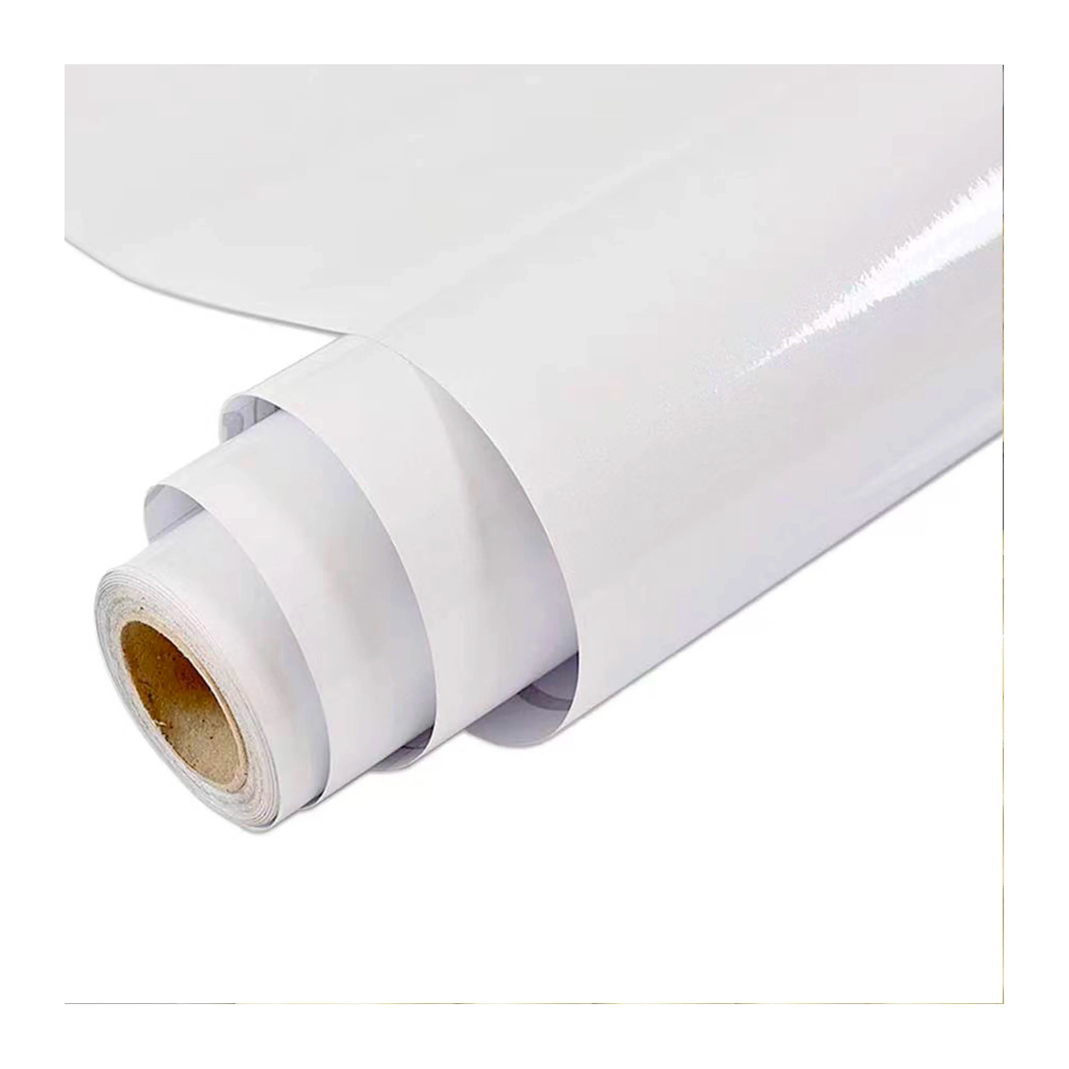 Eco Solvent Ink Self Adhesive PVC Vinyl Sticker Durable Printable Advertising Material Glossy Matte Vinyl Roll