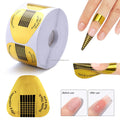 Wholesale Aluminium Nail Forms Roll | Dual Nail Extension Forms with Custom Logo