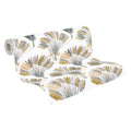 Made in Germany - Luxury Wallpaper rolls Jungle White Yellow Grey Brown Non Woven Contract Wallpaper Palm Trees - 1005 x 053 m
