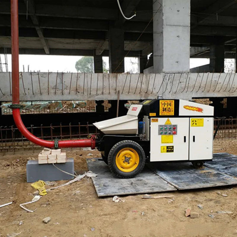 Small Horizontal diesel Concrete Delivery Pump Concrete Pump