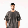 Oversized Cropped Tshirt for Men Crafted With Thick Cotton Fabric Perfect for Minimalistic Street Style Breathable Custom