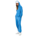 Women's 100% Cotton 2pc Sportswear Set Custom Pullover Hoodie with Kangaroo Pocket and Elastic Waist Joggers OEM Tracksuits