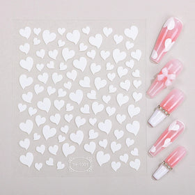 Hot Sale Exquisite Flower Nail Stickers Custom Nail Decals Decoration From Factory Waterproof and Thin for Art