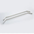 Hydrorelax Industrial Grade Adjustable Telescopic Glass Support Bar 70-120cm 304 Stainless Steel