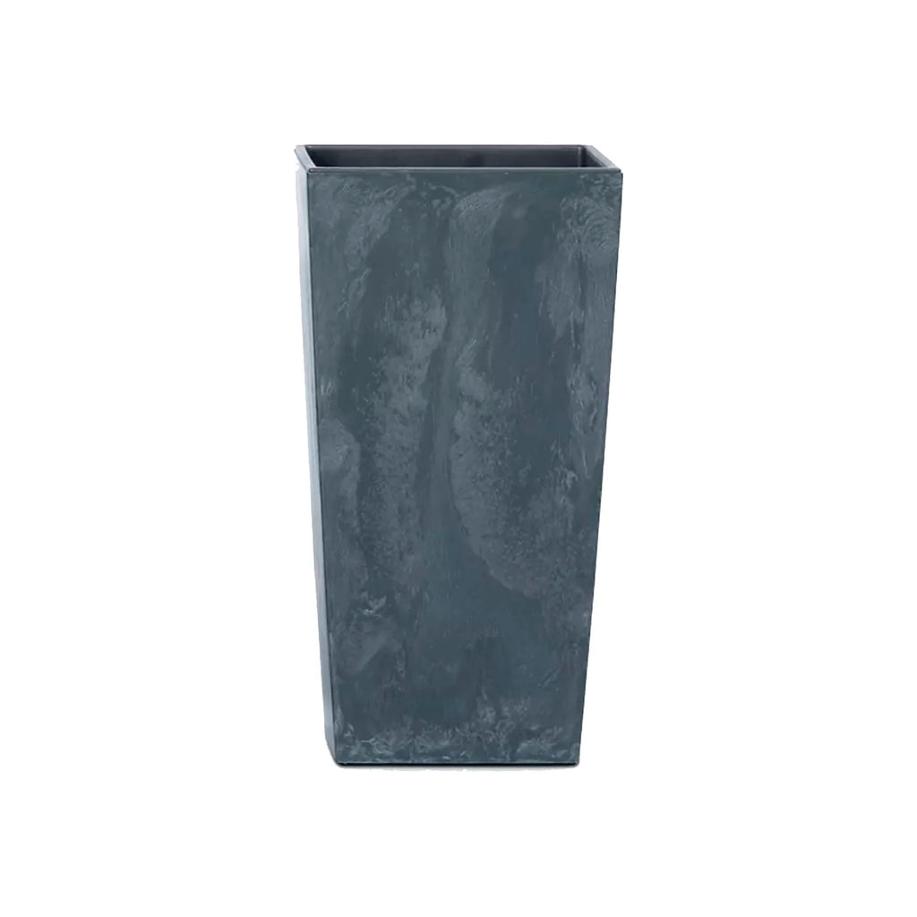 URBI SQUARE BETON EFFECT 2L pot dimensions (mm) 126x126x200 Anthracite color