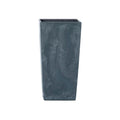 URBI SQUARE BETON EFFECT 2L pot dimensions (mm) 126x126x200 Anthracite color