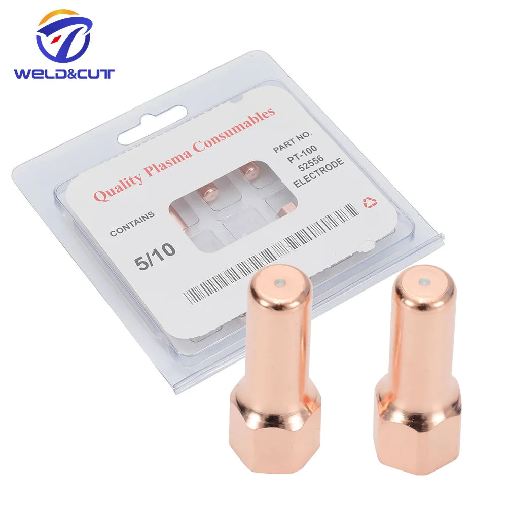 Plasma Torch PT100 PTM100 IPT100 Electrode 52556 Plasma Cutting Consumables Replacements