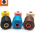 Sticky Leather Waxed Polyester Thread 1mm 210D Waxed Thread for Leather Sewing Polyester