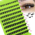 Popular DIY Segment False Eyelashes Self Grafting Thick Eyelashes 10 Rows 3D Mix Eyelashes MegaBDM