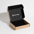 Small Custom Black Corrugated Paper Cardboard Packaging Custom Mailer Boxes