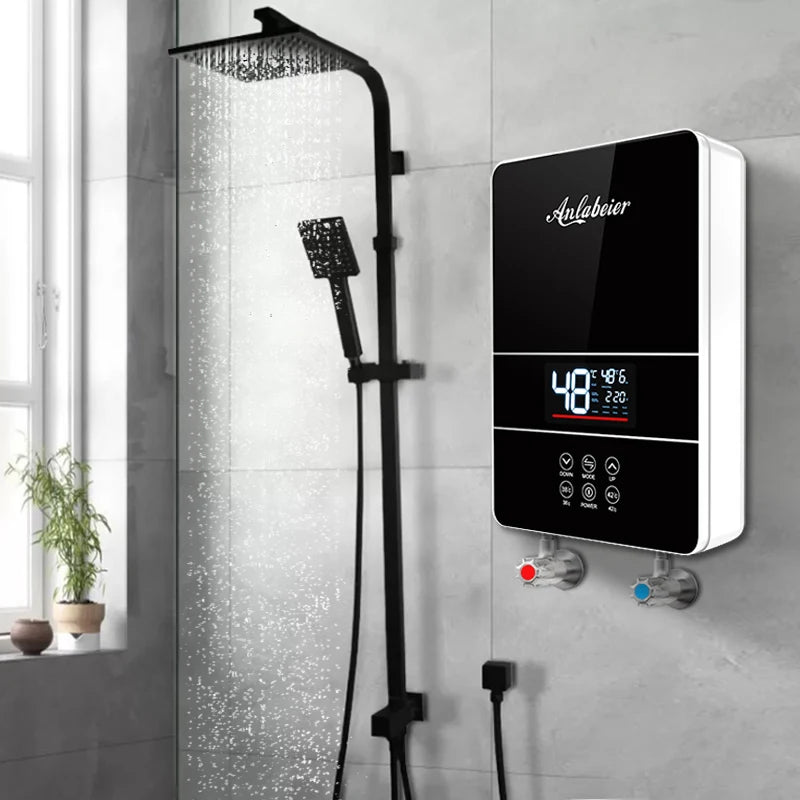 Big Digital Tankless Water Heaters Electric Instantaneous Instant Hot Water Electric Water Heater