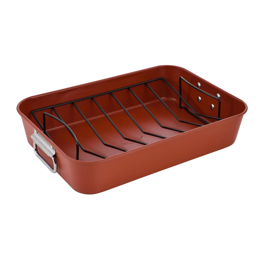San Ignacio AGROS Roasting Tray 40x28x8cm in Carbon Steel