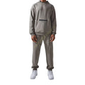 Wholesale Customized Color Embroidered Breathable Casual Men's Drawstring Hoodie Jogger 2-in-1 Printed Tracksuits Winter 100%