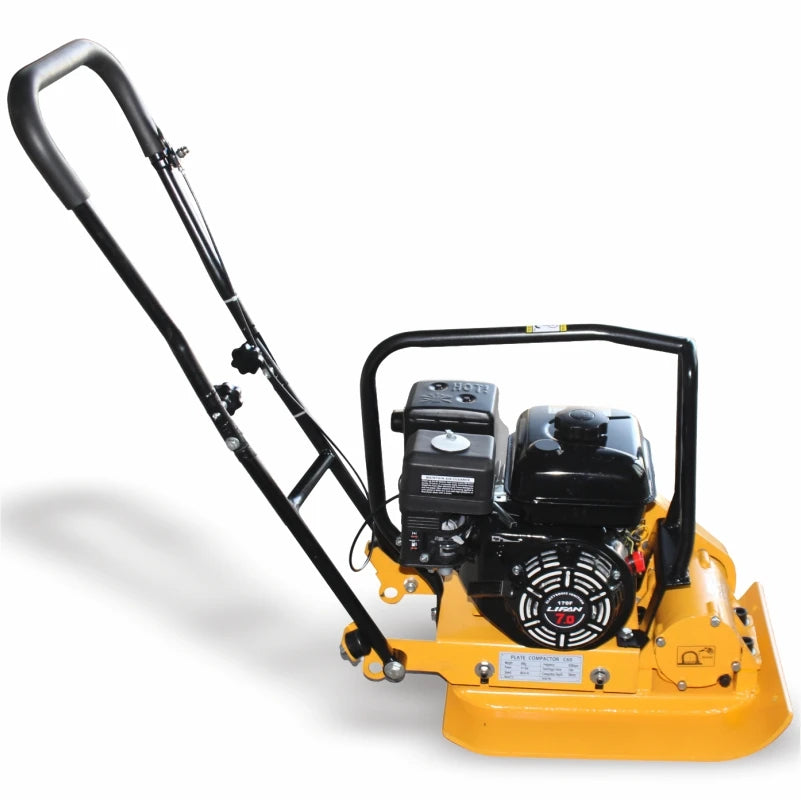 Simple Operation Plate Tamper Compactor 5.5hp Walking Behind Gasoline Plate Compactor Machine