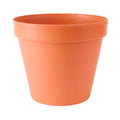 GLINKA 0.75L. flower pot dimensions (mm) 130x130x110 Terracotta color