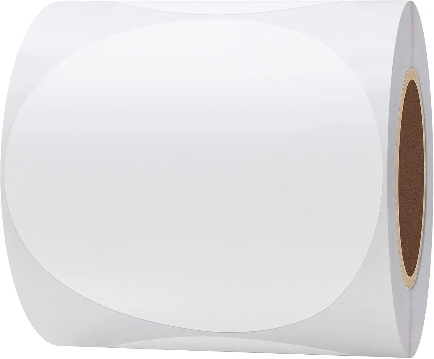 Reusable Round Shape White 3 Inch Color Coding Garage Yard Sale Stickers 350 Pieces Easy Write Perforate Permanent Labels