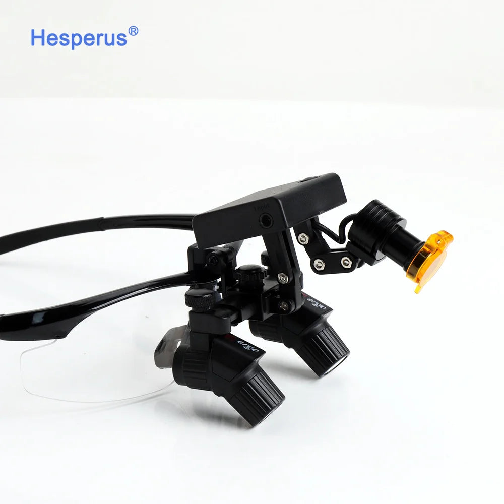 NEW 48Â° Loupes 4X 450mm Dentals Surgerys Binocular Magnifying Glasses With 5W LED Headlight