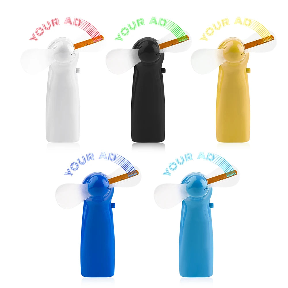 GFLAI Light up LED Display Fan | Portable Programmable Glow Custom Colors for Thanksgiving Parties Weddings Graduation & Diwali