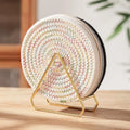 Weaving Insulation Dining Tablemat Heat-resistant Plate and Bowl Mat Household Dining Mat Heat-resistant Vegetable Placemats