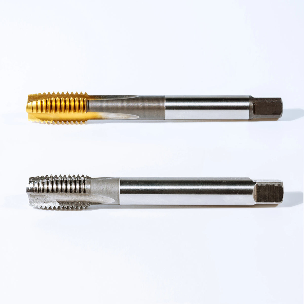 M3 M4 M5 M6 Metric Drill Tap High Speed Steel Titanium Plating Spiral Flute Tap