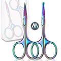 Best Quality Small Straight Blade Nose Hair Scissors for Men and Women Grooming Facial Hair Trimming Kit
