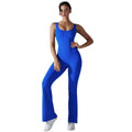 Women's Quick Dry Sports Bodysuits Beauty Back Fitness Stretch Shapewear with Scrunch Back Yoga Jumpsuits MegaBDM
