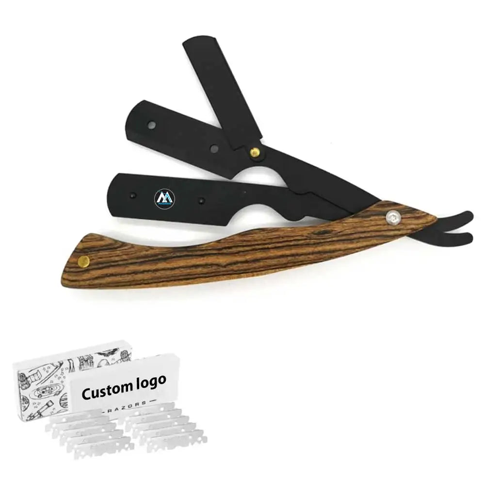 Straight Razor for Men Barber Razor With Blade for Men Portable Space-saving