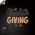 Hot Sale Product Hot Fix Rhinestone Transfer Motif for Garment Thanksgiving Day Bling Hotfix Rhinestone