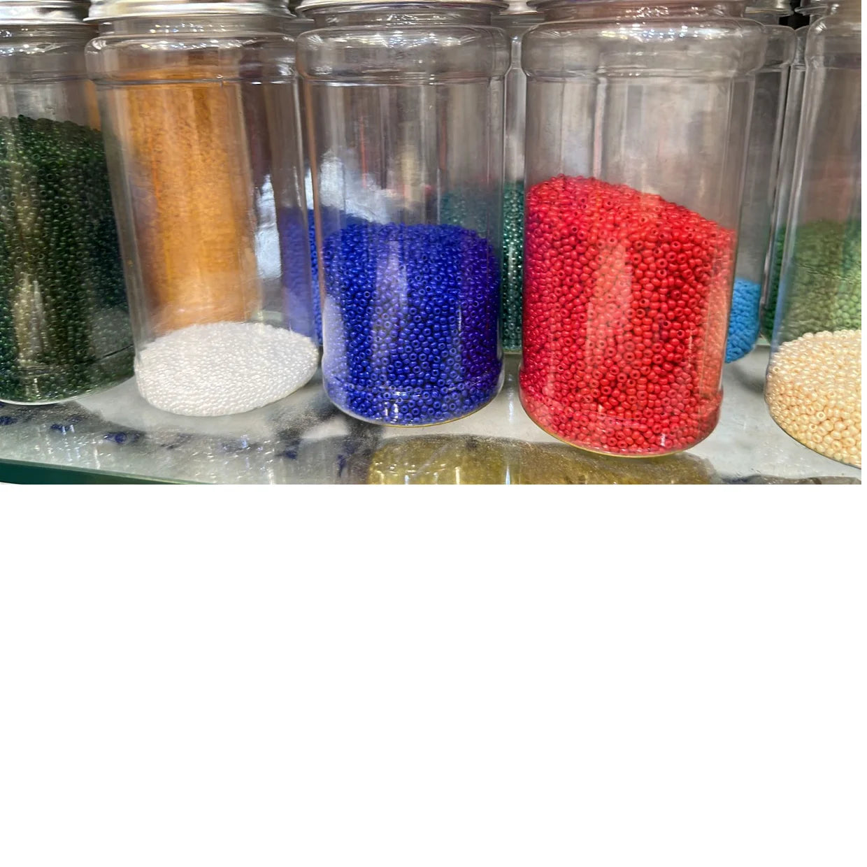 Custom Made Glass Seed Beads Mixed Color Box Size 6/0 & 8/0 for DIY Bracelet Necklace Earrings Jewelry Designers