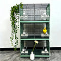 Advanced Parrot Bird Cage Pigeon Large Metal Bird Cage Breathable Mesh Breeding Cages for Birds Anti-Rust Wire Jaula Para Aves