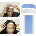 Blue Hair Extension Tape Tabs Double Sided Strong Adhesive Hair Tape in Extension Replacement Wig Strip for Lace Wigs Toupee MegaBDM