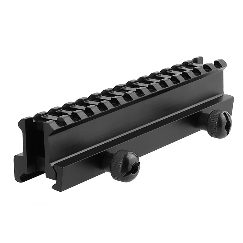 Focuhunter 1" Riser Mount with 14 Slots Steel Aluminium Factory Adapter Scope Riser Mount Hunting Accessories