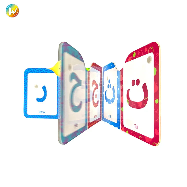 Custom Printing Hard Cover Board Books Educational Learning Native Language Books Sound Book with Press Sensitive Button