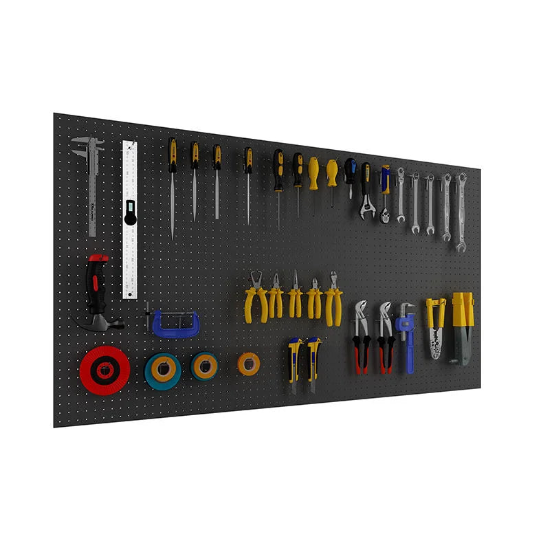 CYD Hardware Tools Storage Household Tool Set Wholesale Tool Panel Accessories Pegboard Display Iron Wall Mount 90cm Length 45cm