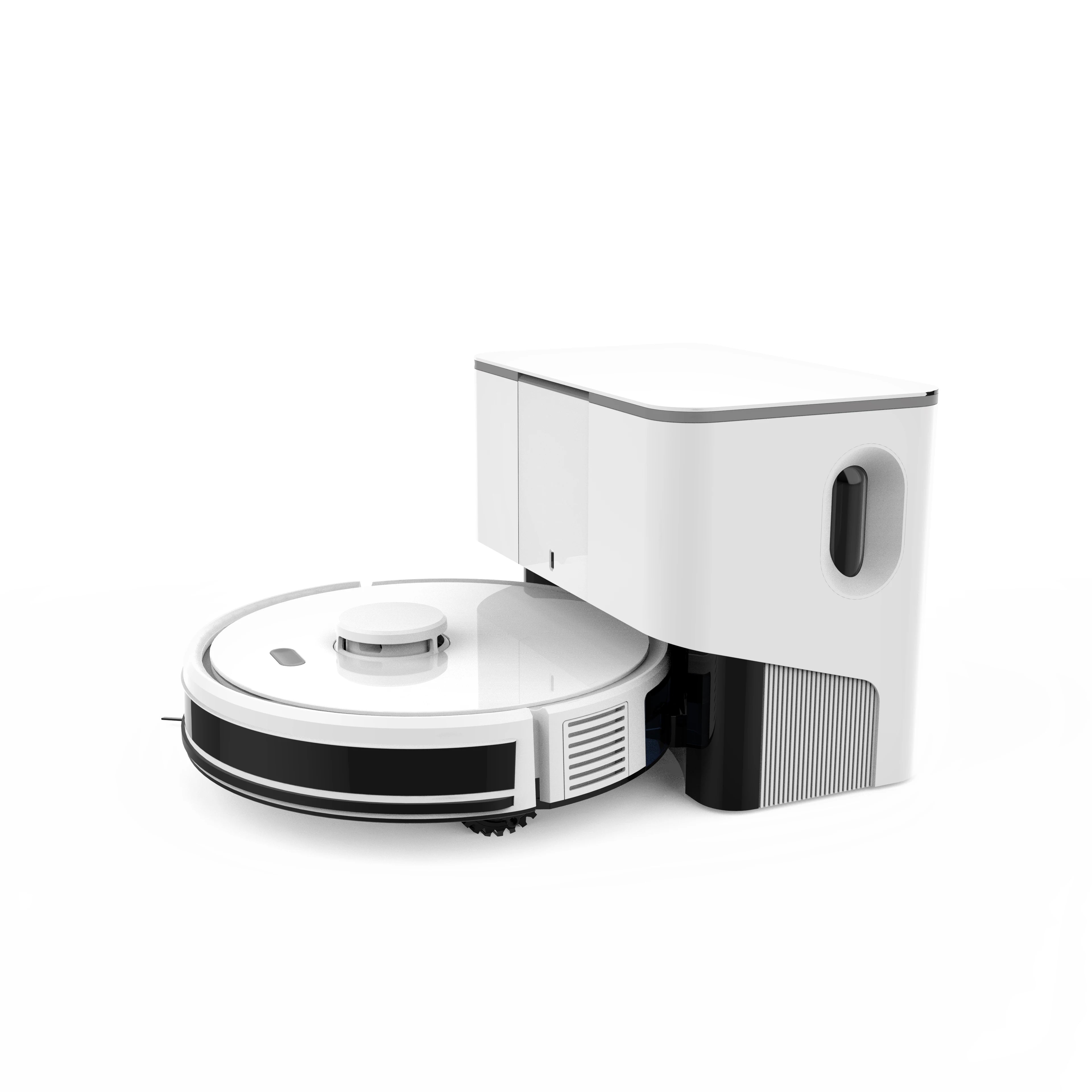 Smart 5000Pa Germany Robotic Vacuum Cleaner Mop Self-Emptying Dustbin Carpet Floor Care for Office Home and Hotel Cleaning