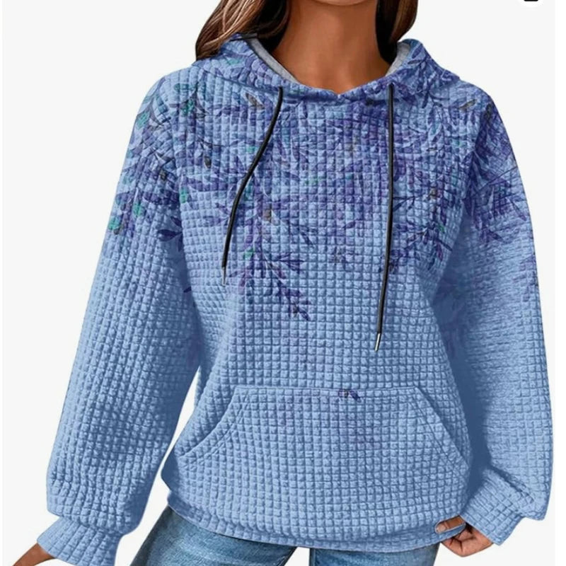 2025 New Style Women's Long-Sleeve Hoodies for European & American Markets Cross-Border Trade