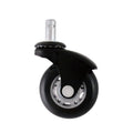 2.5 Inch Heavy Duty Office Chair Casters Universal Smooth Fit for Schools Hospitals Living Rooms Warehouses Workshops Modern