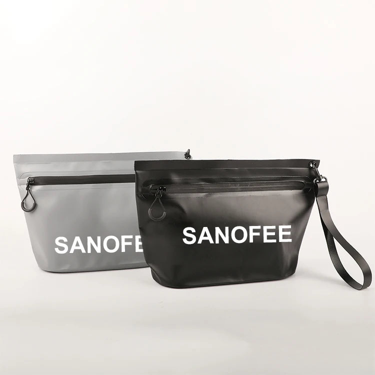 Custom Large Zipper Storage Beach Handbag Waterproof Summer Outdoor Product With Handle and 2L Capacity for Camping & Hiking