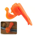 Removable Drinking Tube Clip Hydration Pack Clamp Universal Magnetic Clip Water Bladder Hose Clips Holder for Water Pack Bag